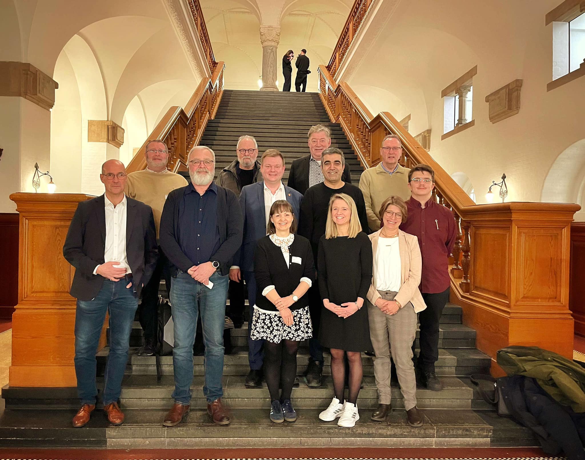 Byrådsgruppen besøger Christiansborg